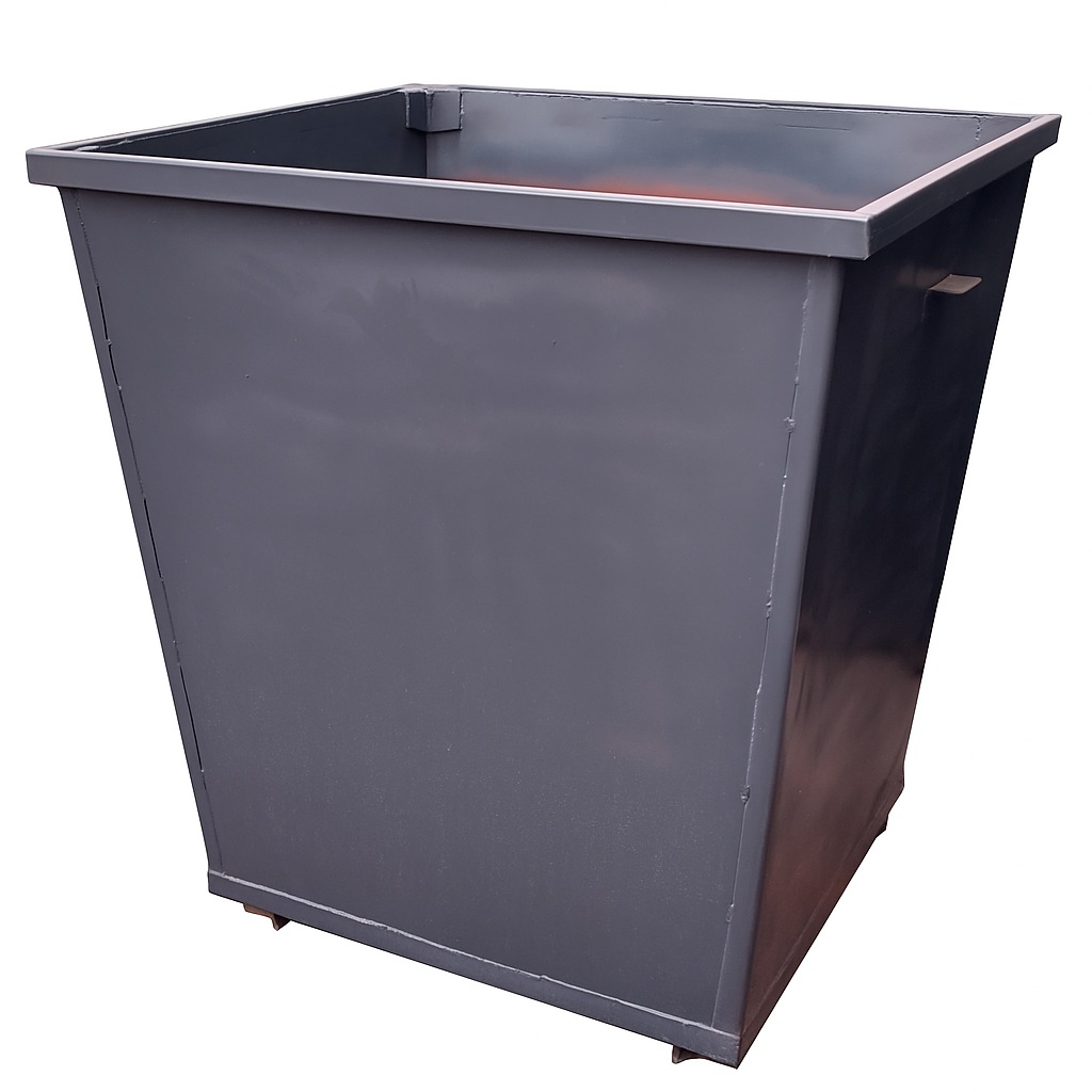 Контейнер металевий для ТПВ 0,75 м3, ВСМ ЕКО